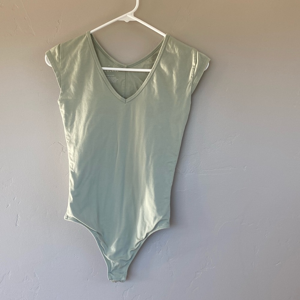 Everlane The V-Neck Ballet Bodysuit size XS